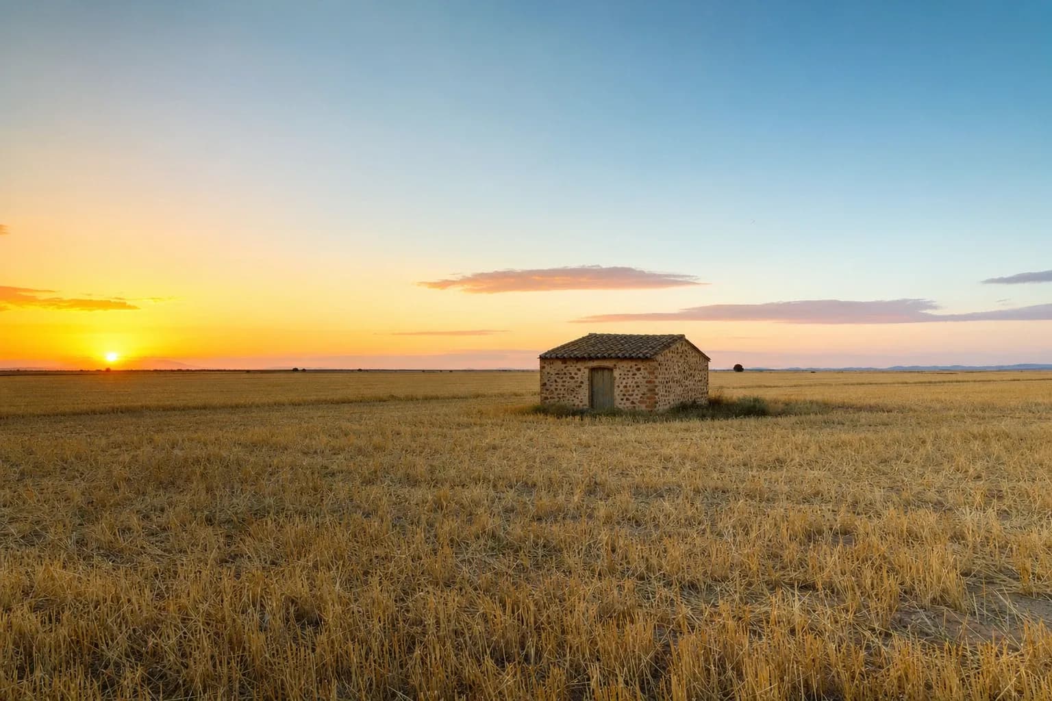 Finca rústica de secano junto a Consuegra, Toledo, en pleno paisaje manchego — foto 1